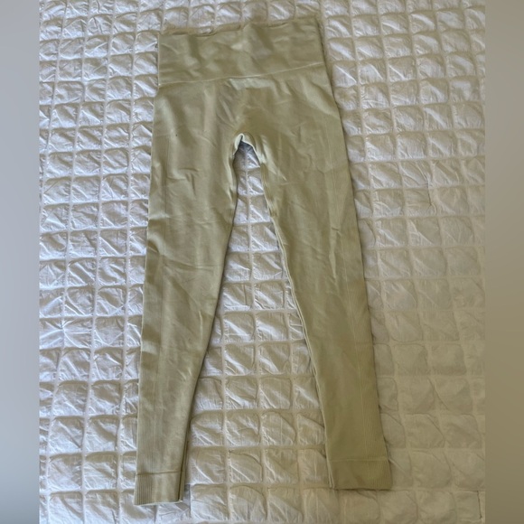 SET Active Cream Leggings High-Waisted Ankle-Length - Picture 8 of 8